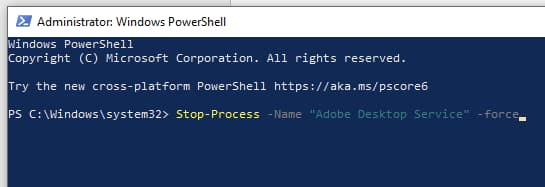 powershell run as admin