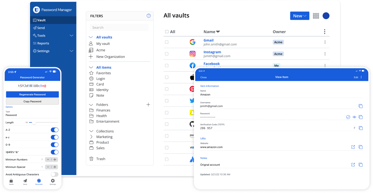 Bitwarden multiple platform